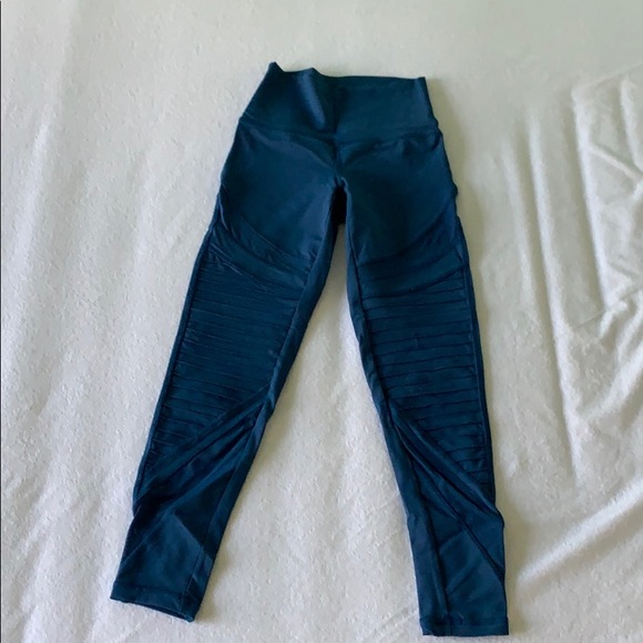 aerie Pants - Aerie move/OFFLINE leggings blue high rise